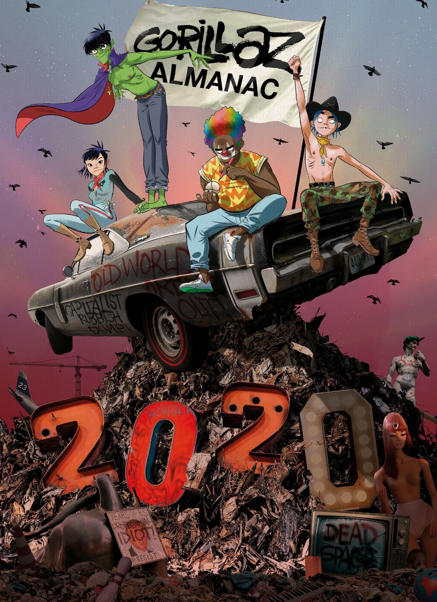 Cover image for Gorillaz Almanac ISBN 9798886562774